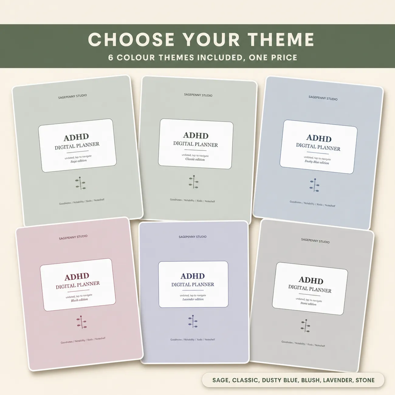 6 Colour Themes thumbnail