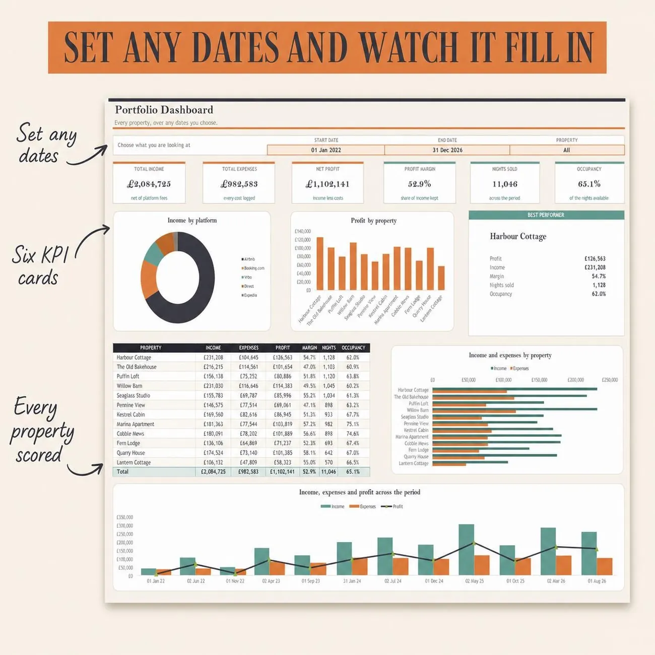 Portfolio Dashboard thumbnail