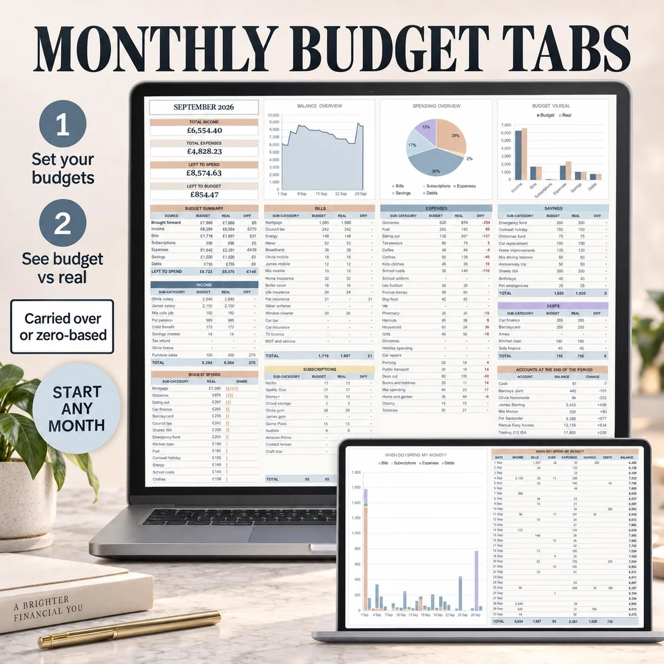 Twelve Monthly Tabs thumbnail
