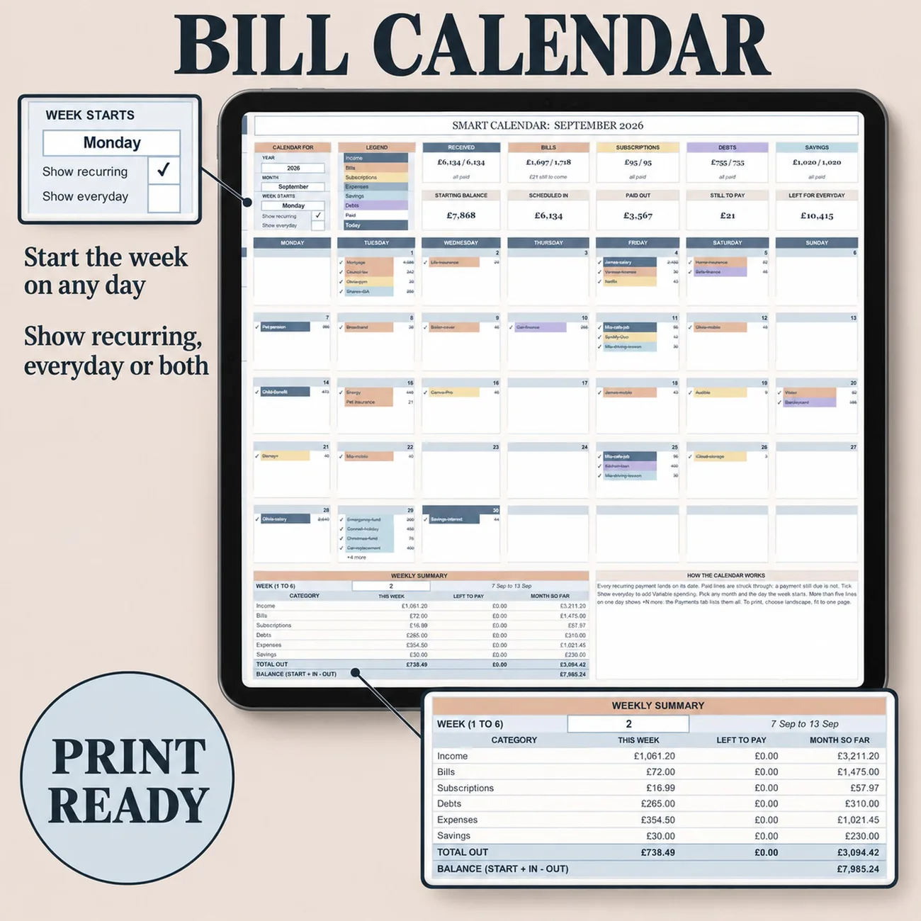 Payment Calendar thumbnail