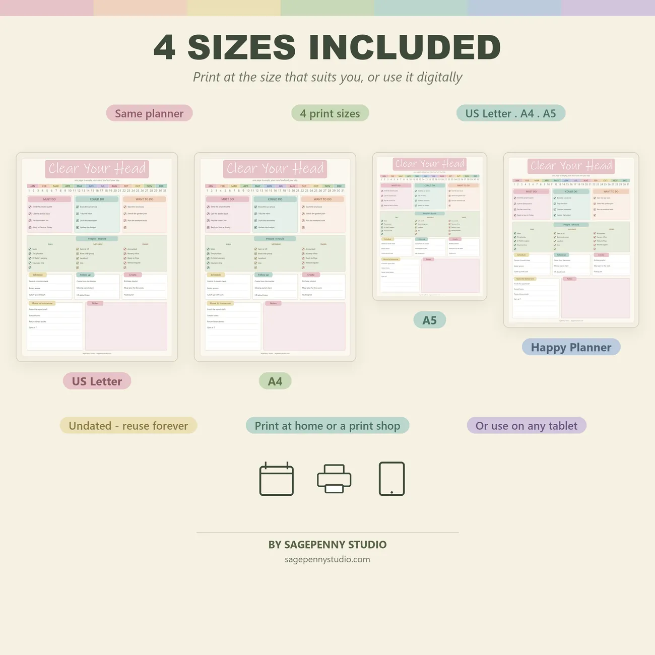 4 Sizes Included thumbnail