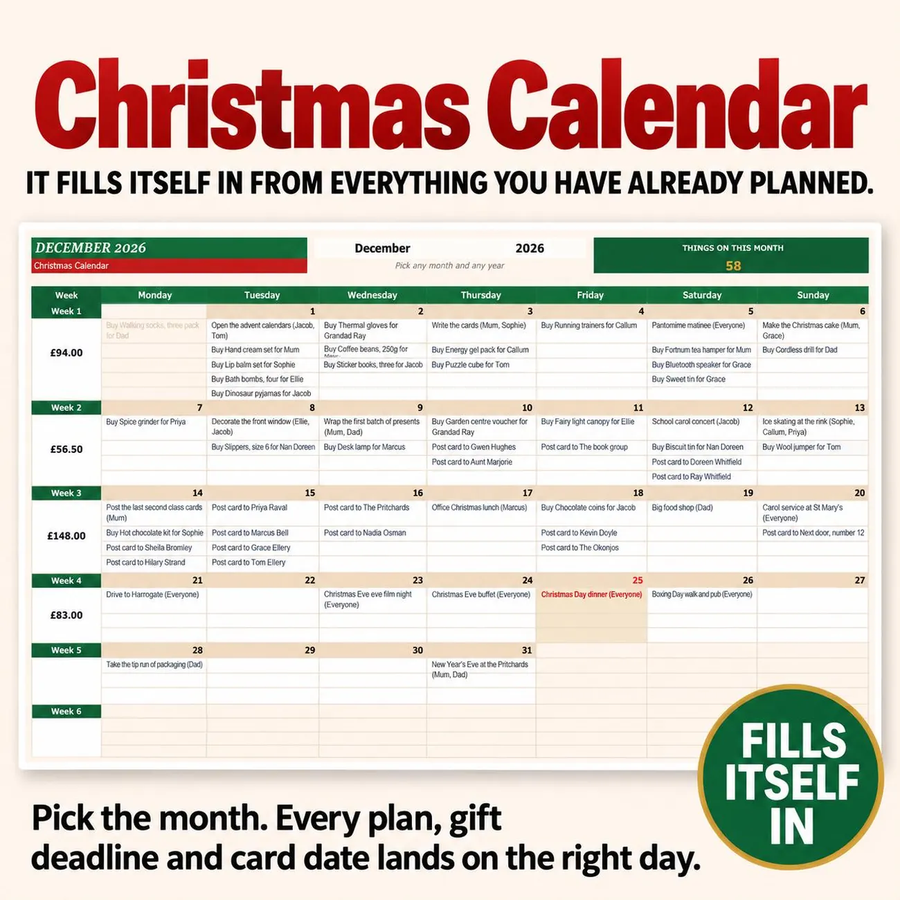 Christmas Calendar thumbnail