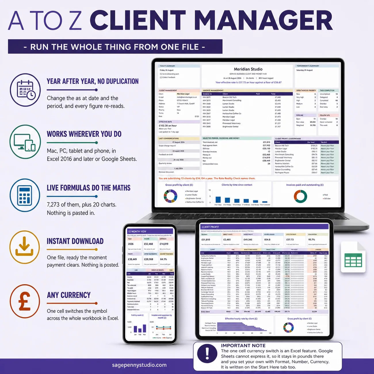 A to Z Client Manager thumbnail