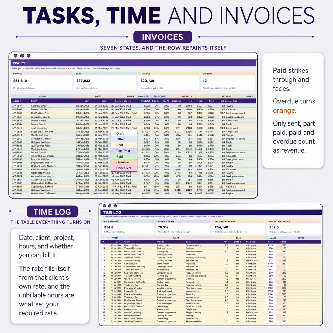 Tasks, Time & Invoices thumbnail
