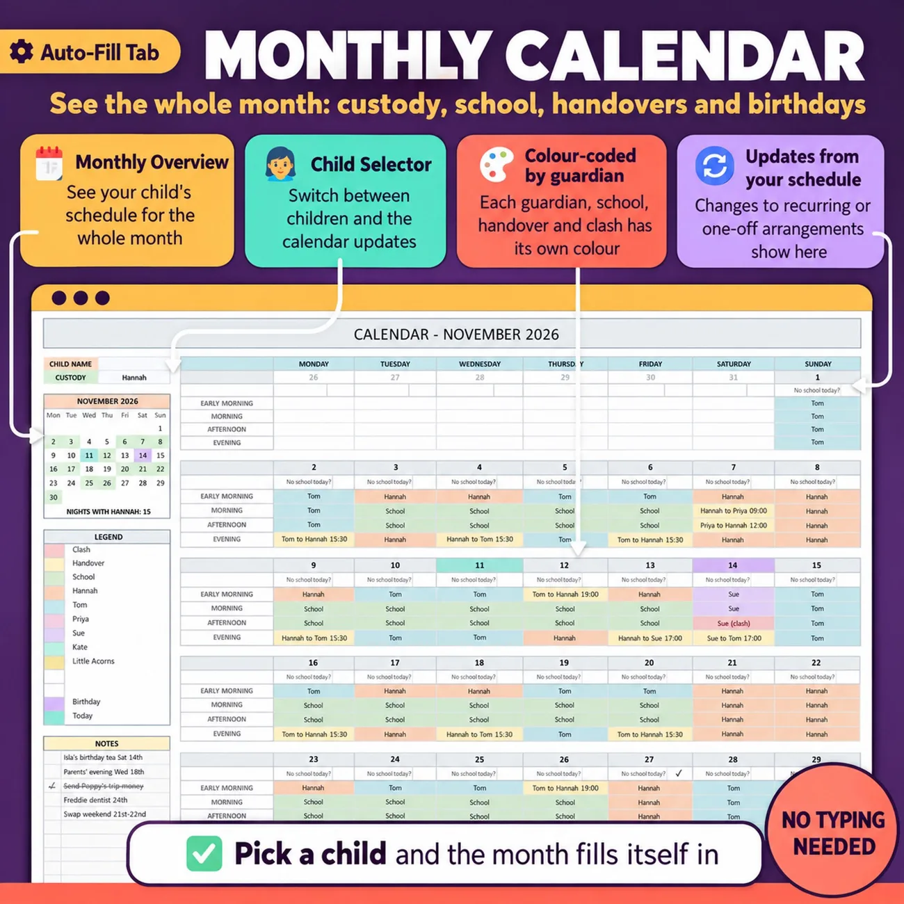 Monthly Calendar thumbnail