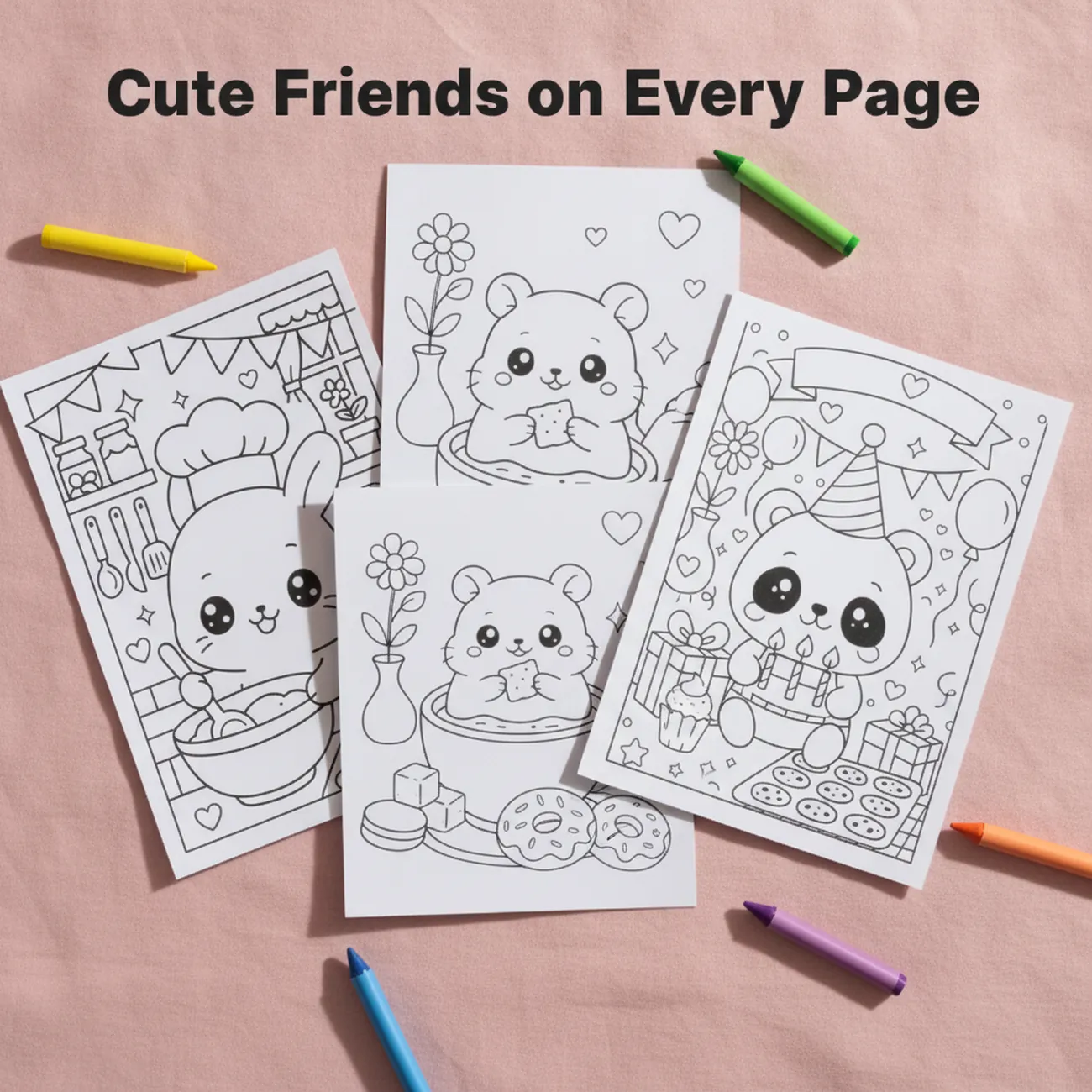 Cute Friends on Every Page thumbnail