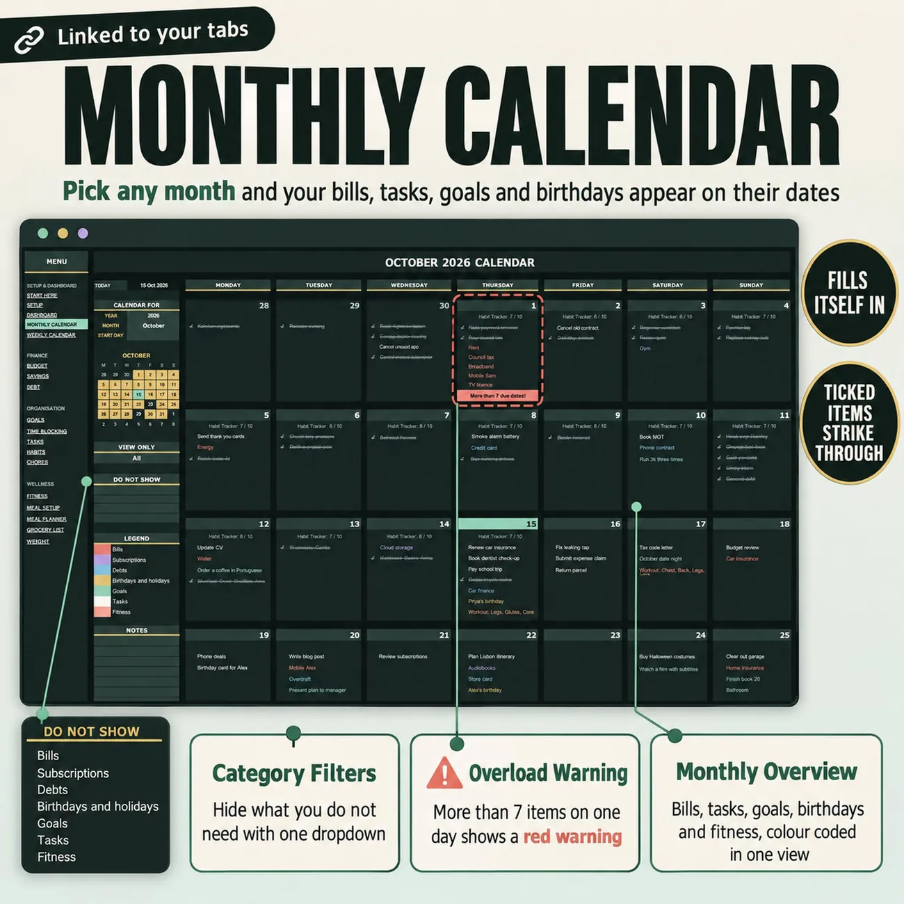 Monthly Calendar thumbnail