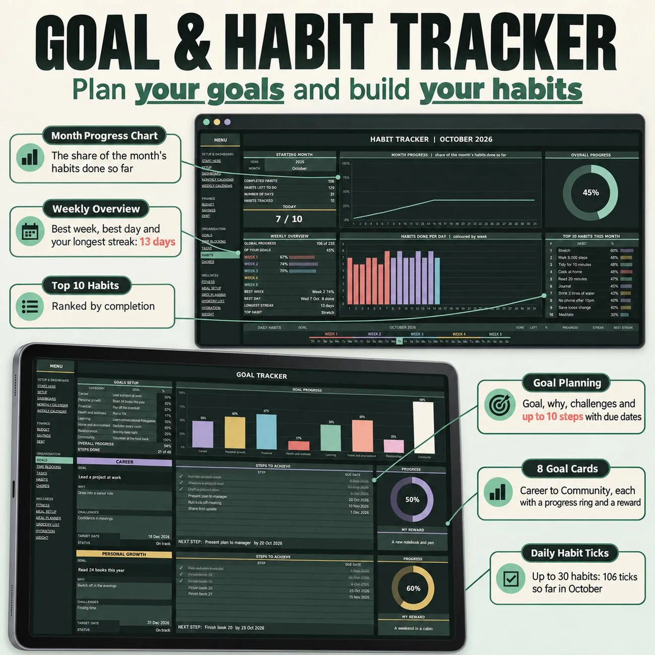 Goal & Habit Tracker thumbnail