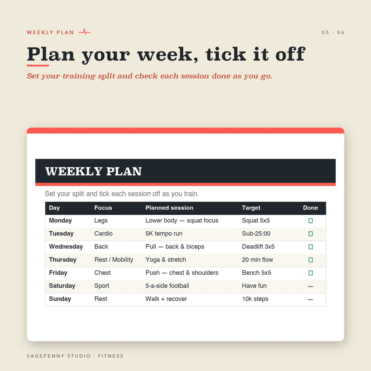 Weekly Plan thumbnail