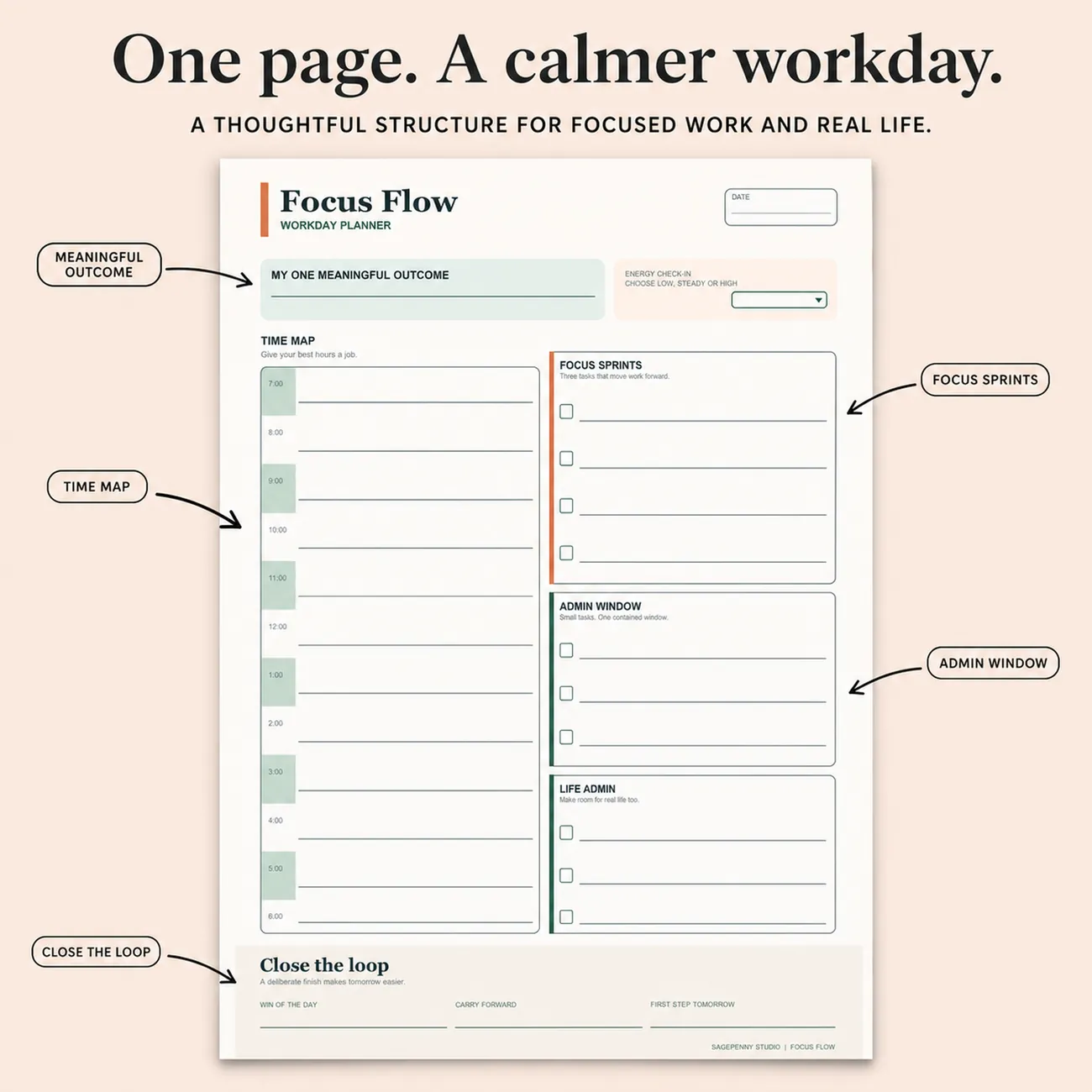 One Page, One Focused Day thumbnail