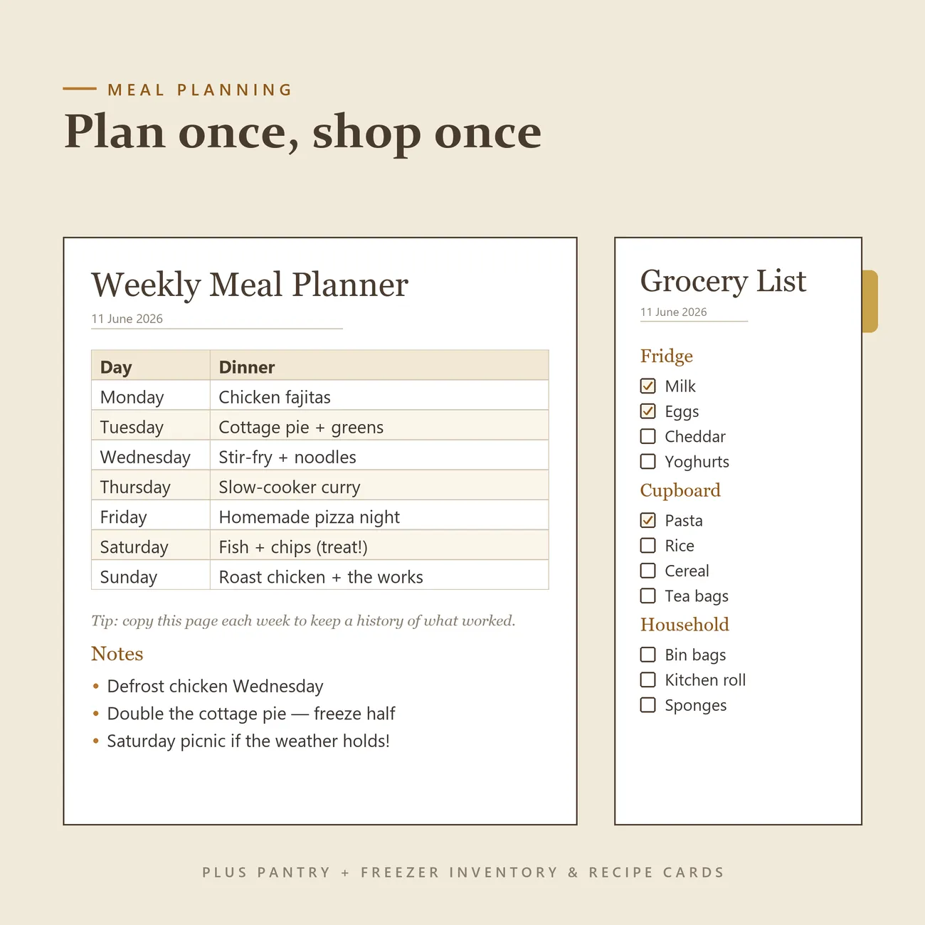 Meal Planning thumbnail