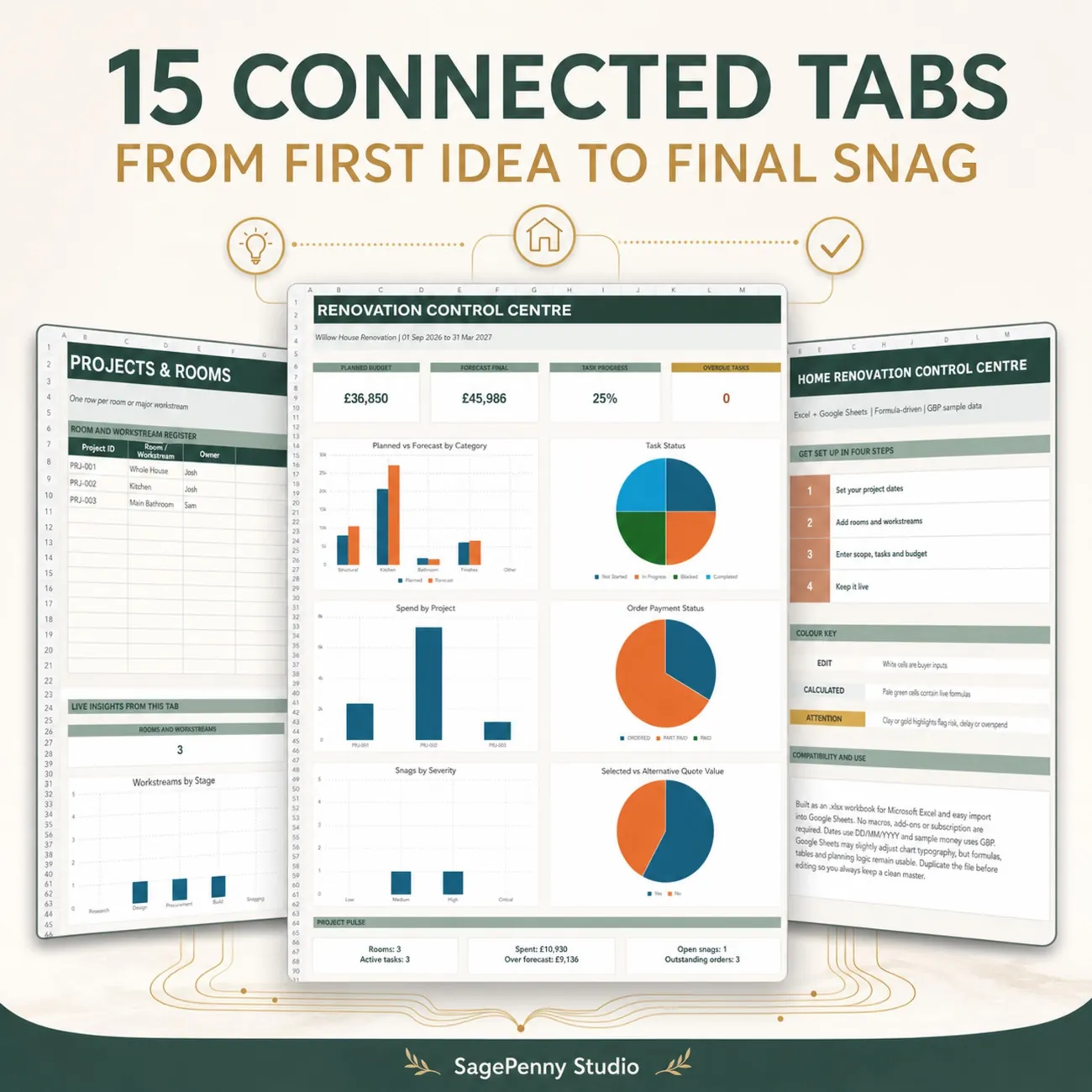 Fifteen Connected Tabs thumbnail