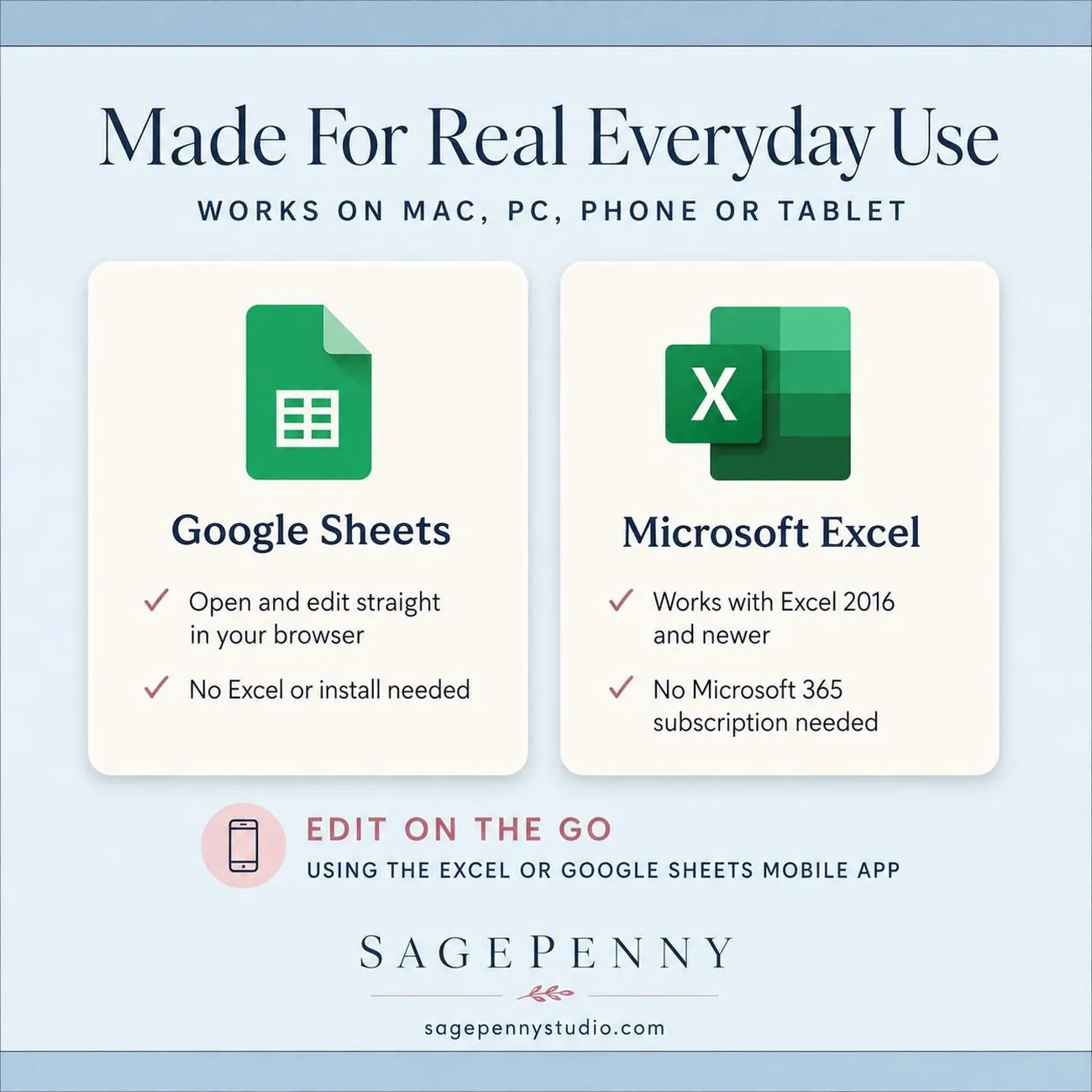 Excel & Sheets thumbnail