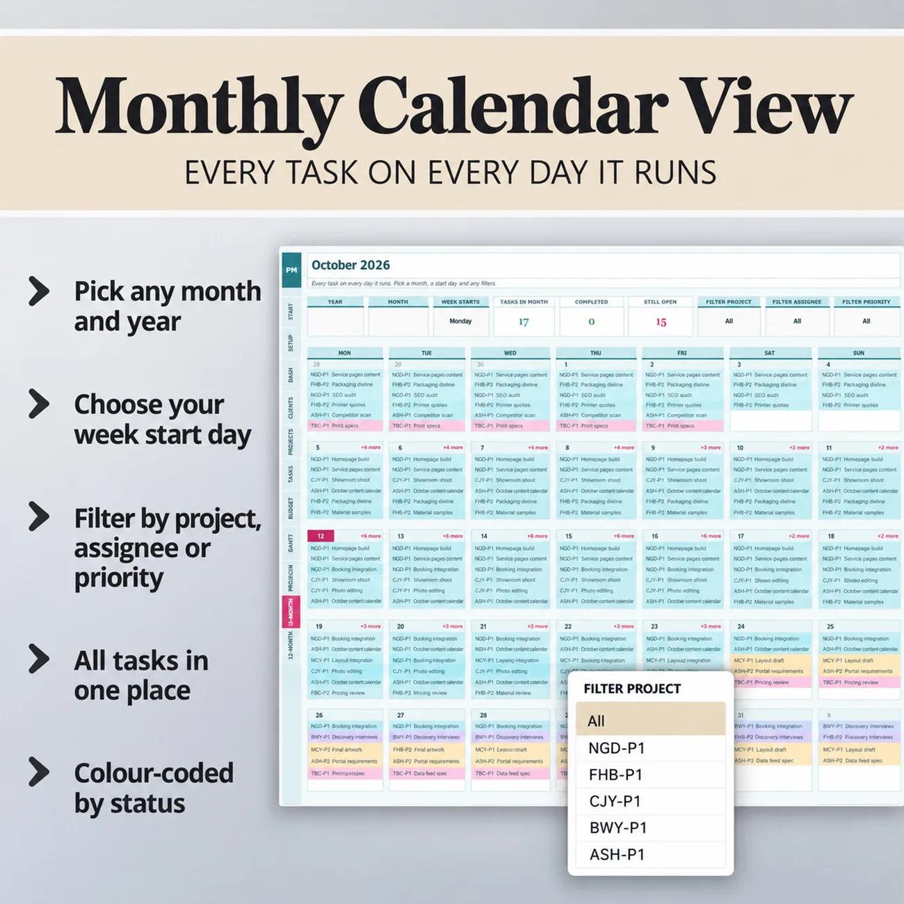 Monthly Calendar thumbnail