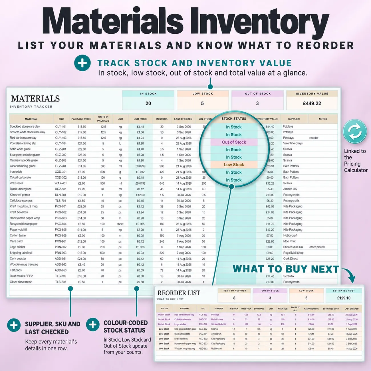 Materials Inventory thumbnail