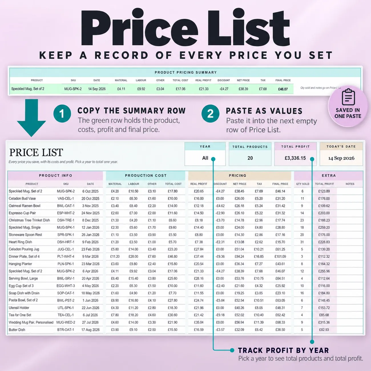 Price List thumbnail