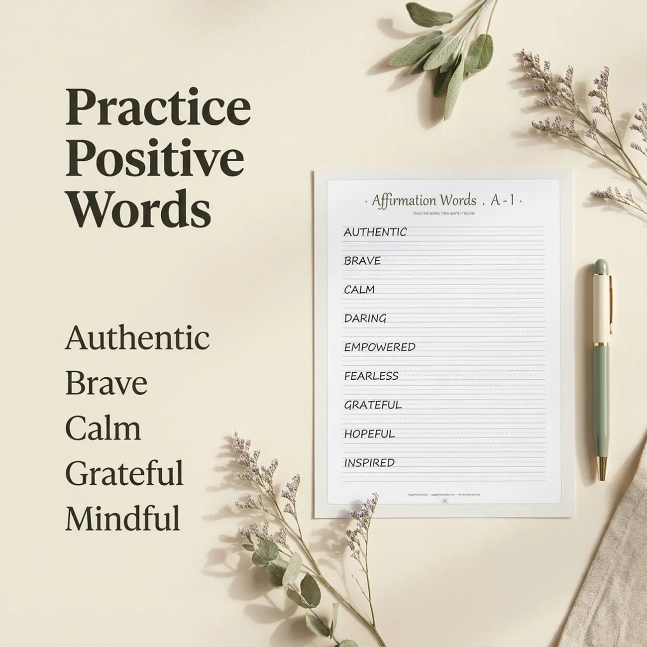 Practice Positive Words thumbnail