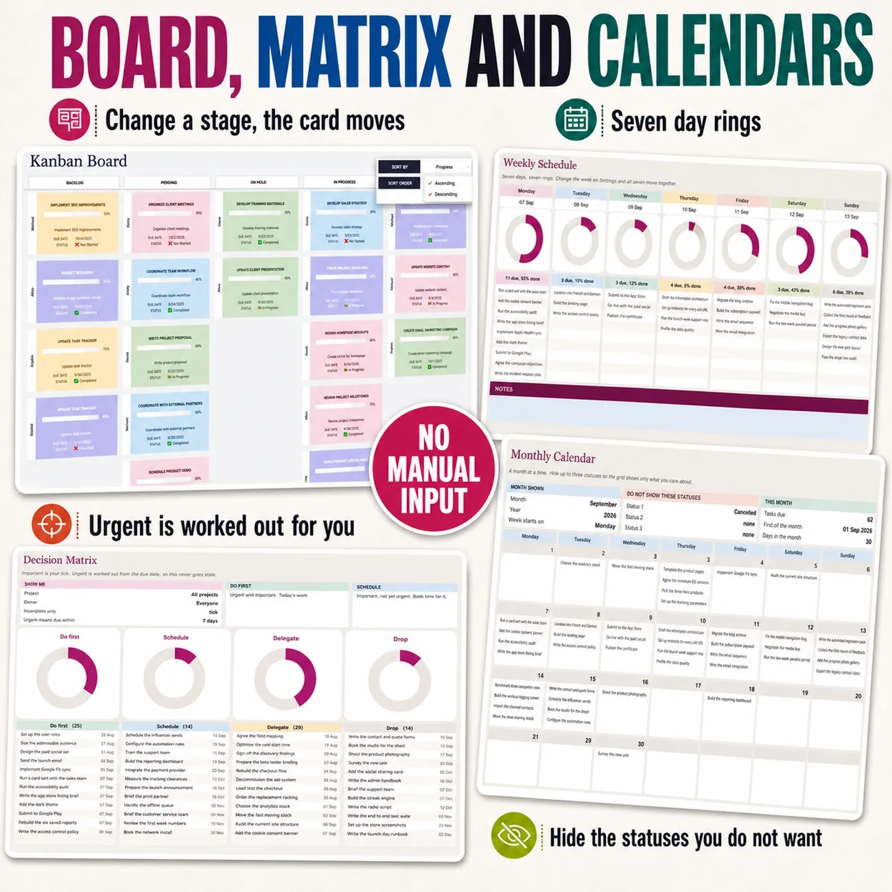 Board, Matrix & Calendars thumbnail