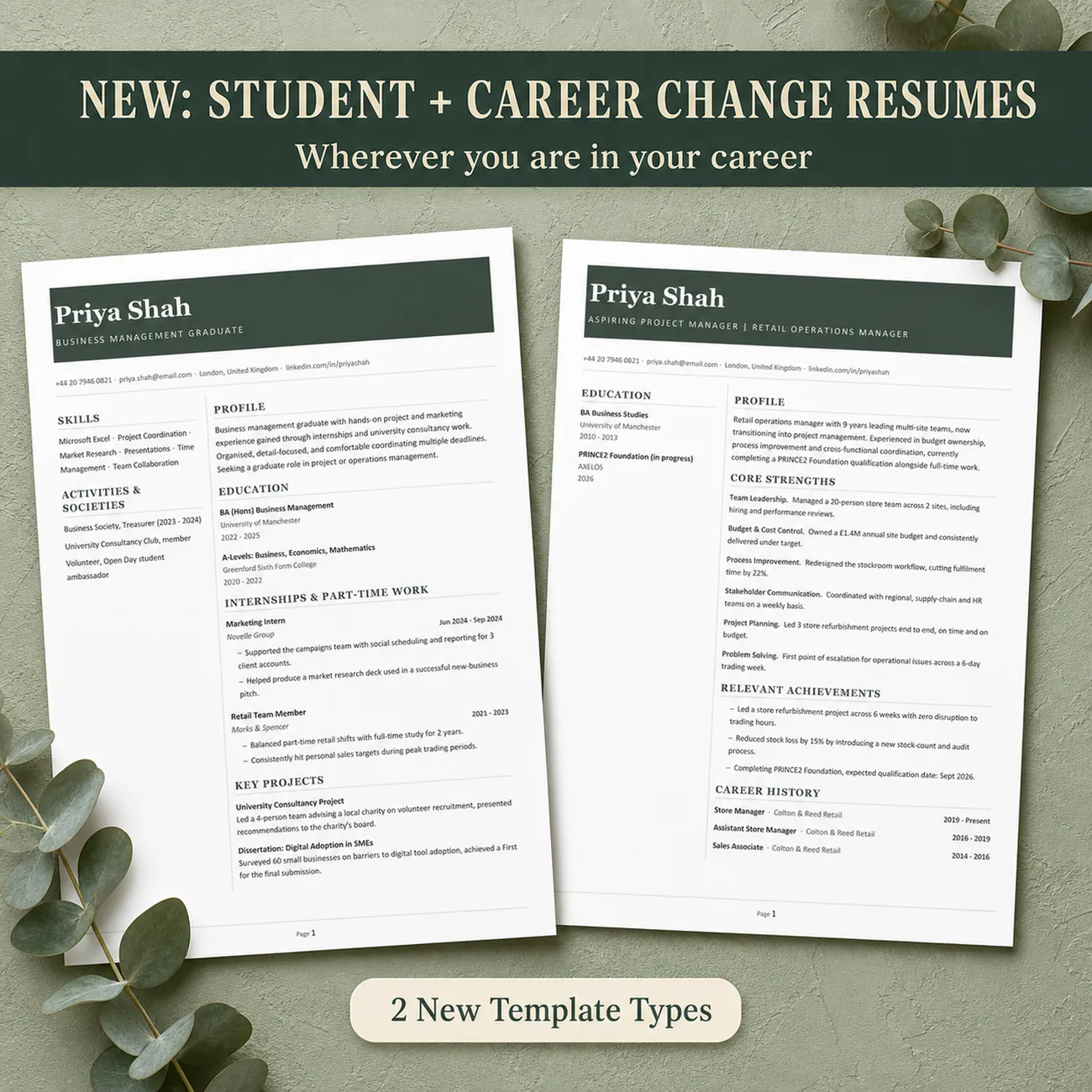 3 Letter Templates Included thumbnail