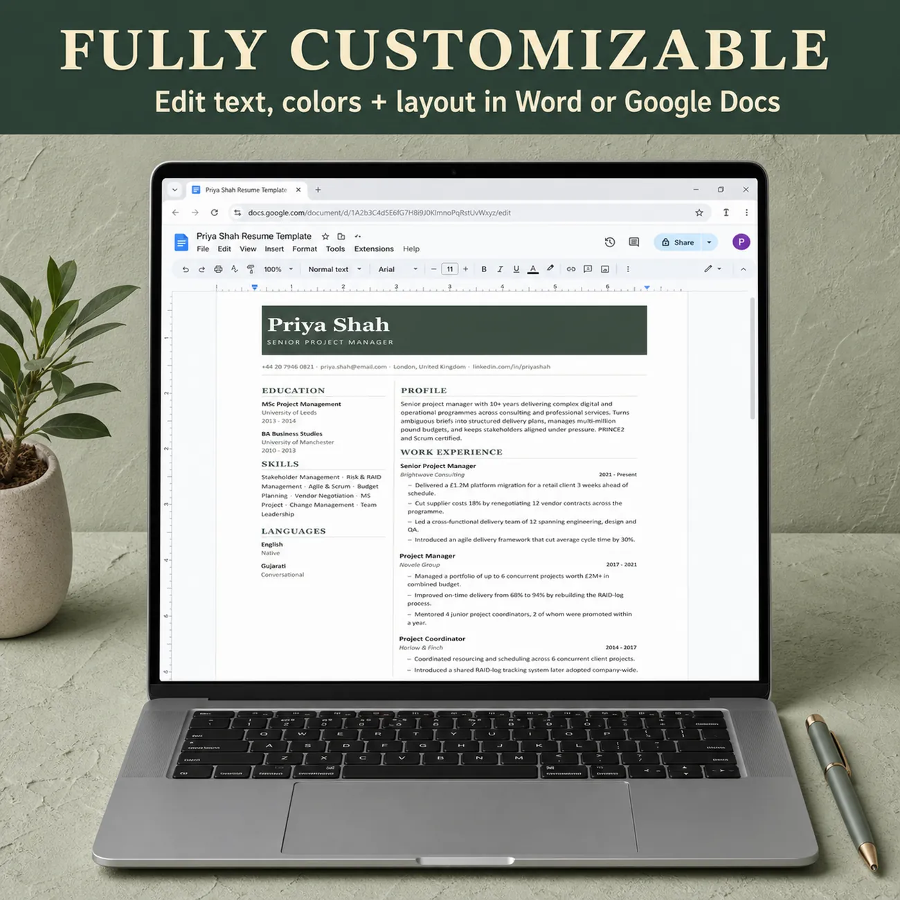 Fully Customizable thumbnail