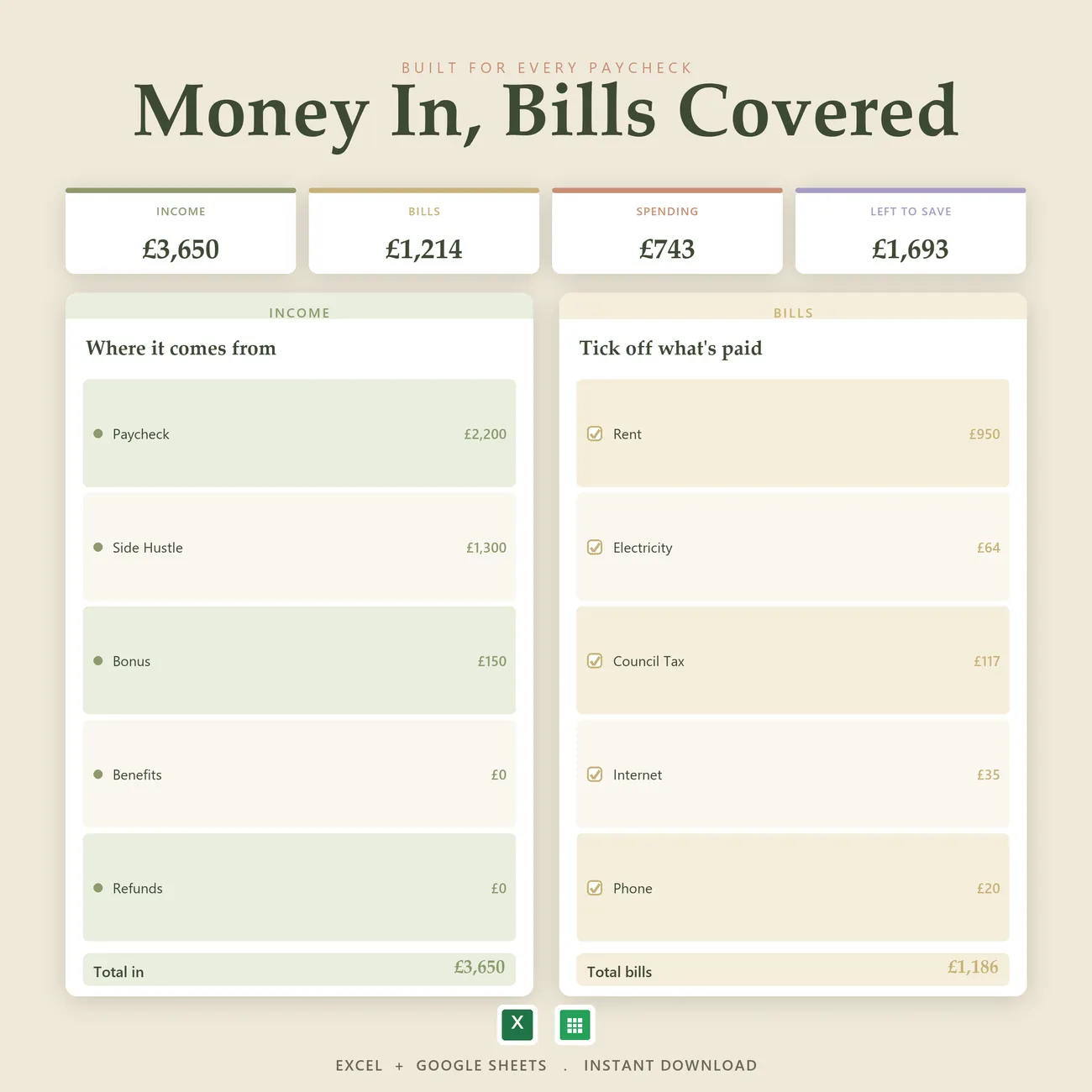 Money In, Bills Covered thumbnail