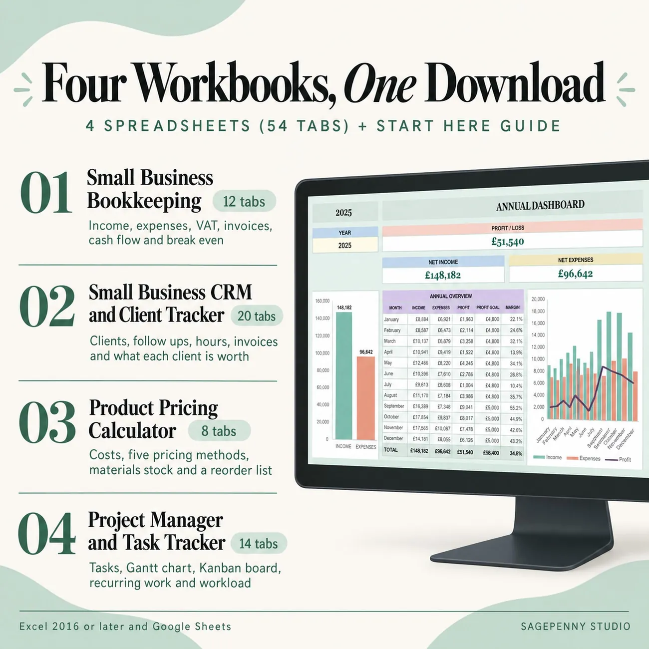 Four Workbooks, One Download thumbnail