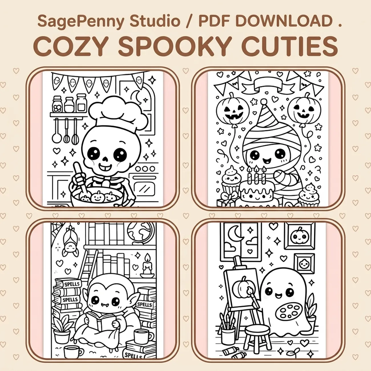 Cute Spooky Friends thumbnail