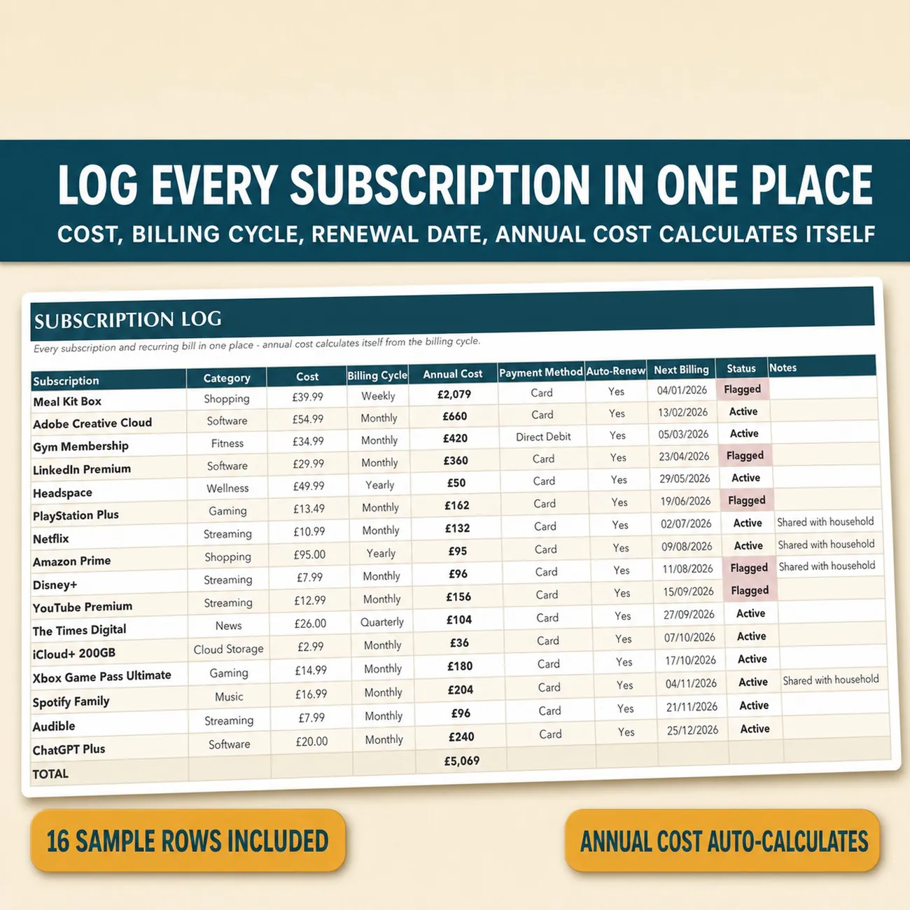 Subscription Log thumbnail