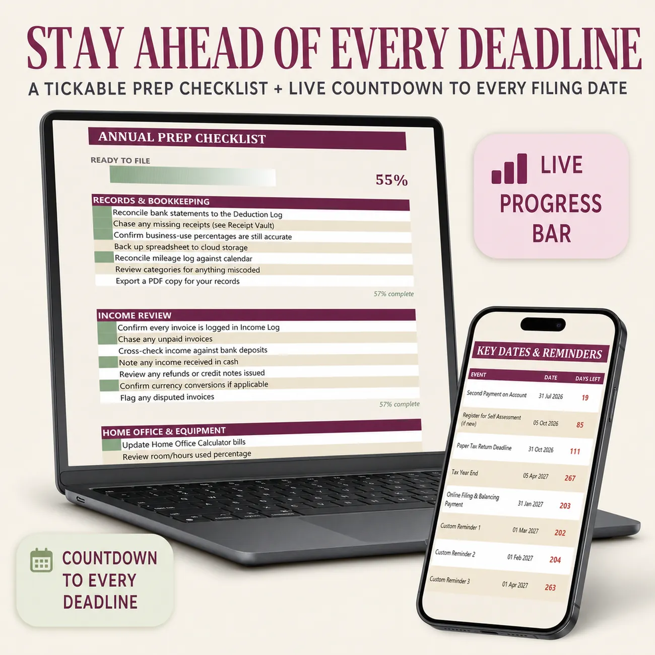 Prep Checklist & Key Dates thumbnail
