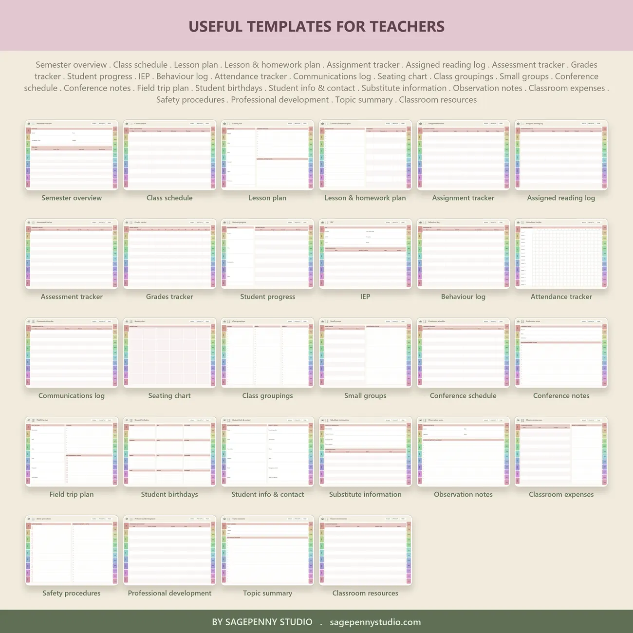 Teacher Templates thumbnail