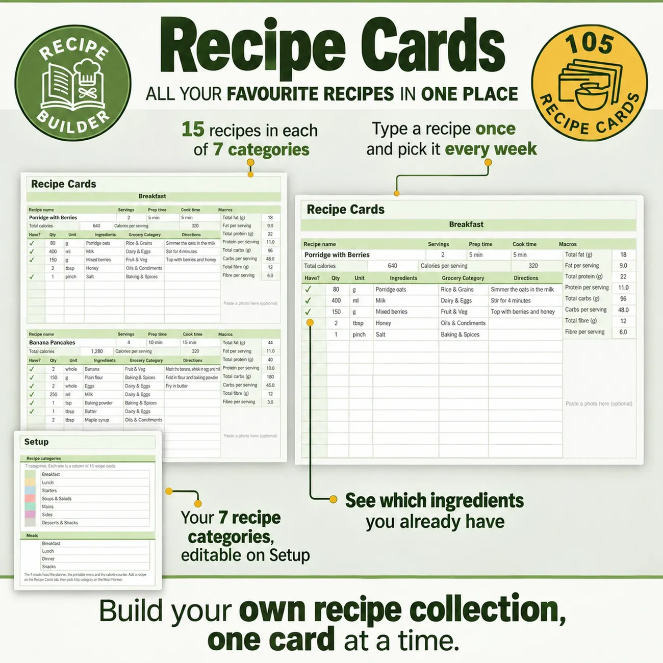 Recipe Cards thumbnail