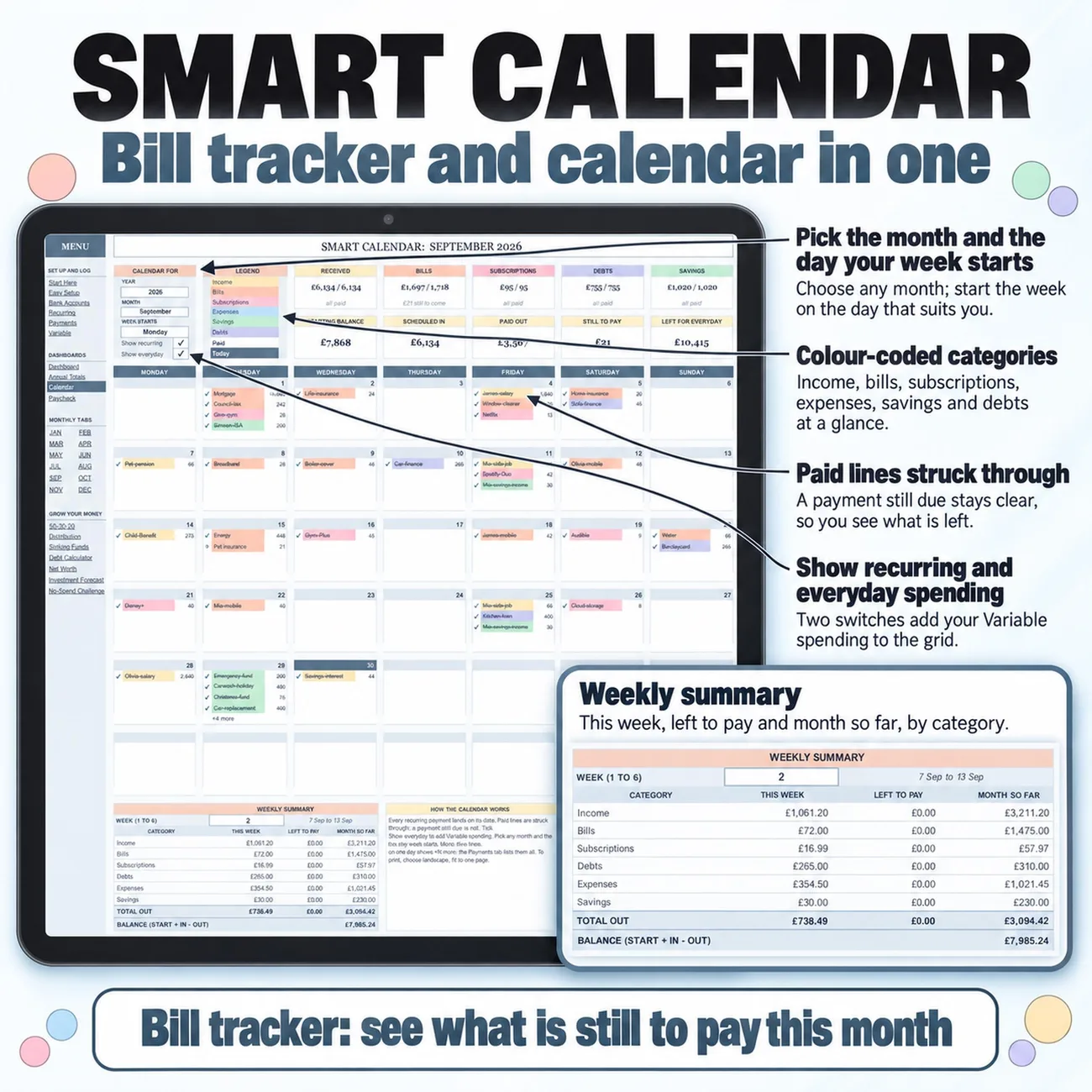 Payment Calendar thumbnail
