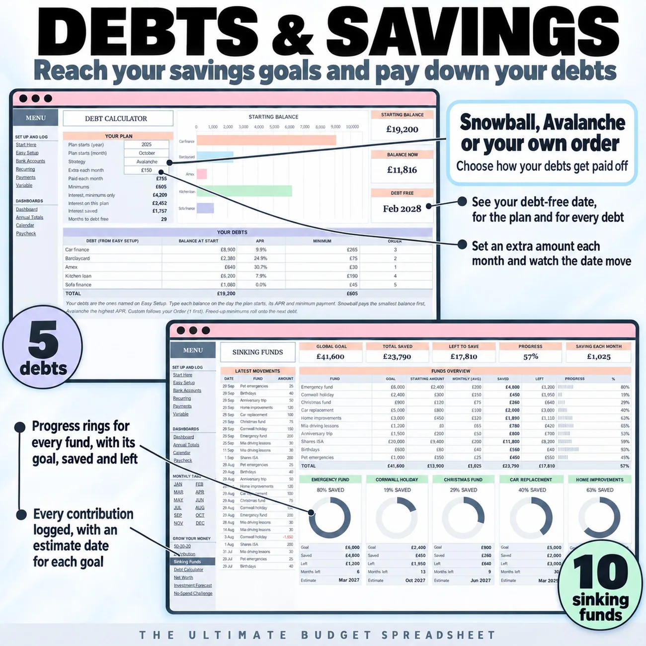 Debts and Savings thumbnail