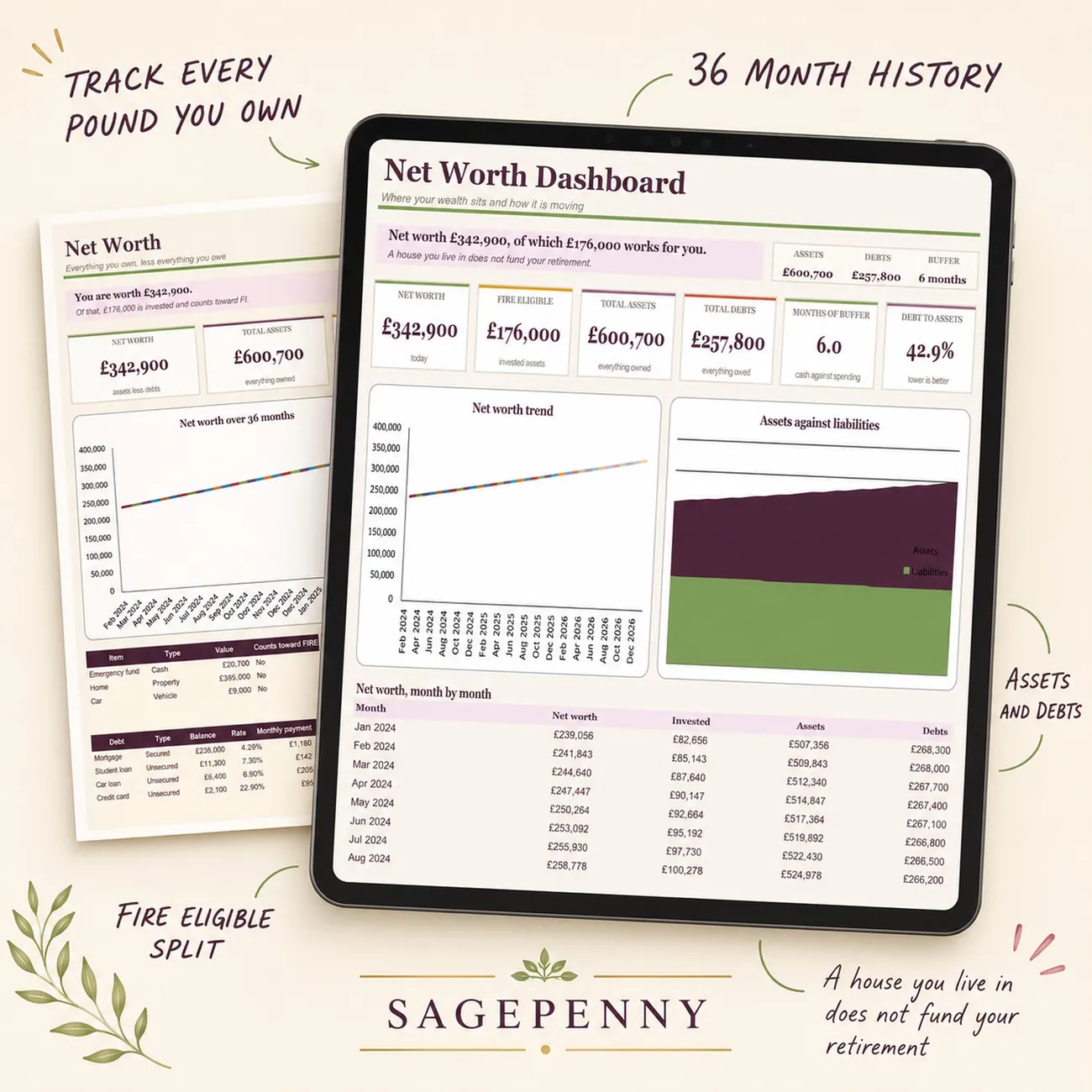Net Worth Dashboard thumbnail