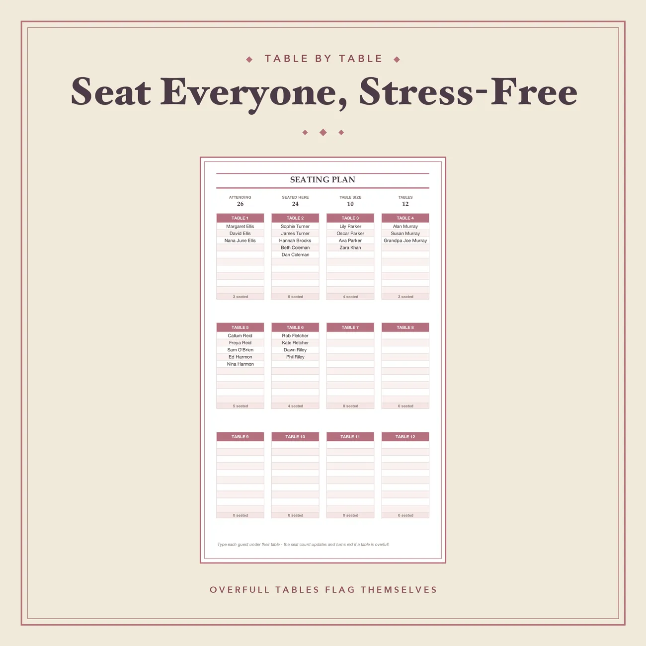 Seating Plan thumbnail
