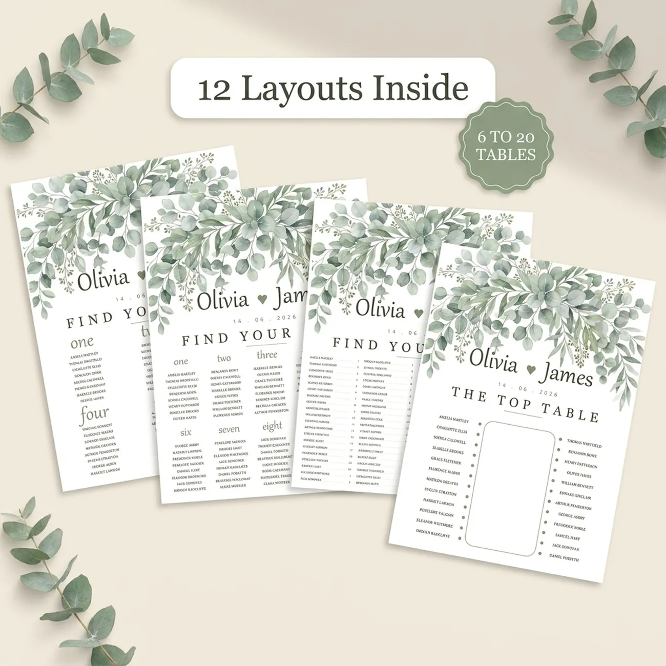 12 Layouts Inside thumbnail