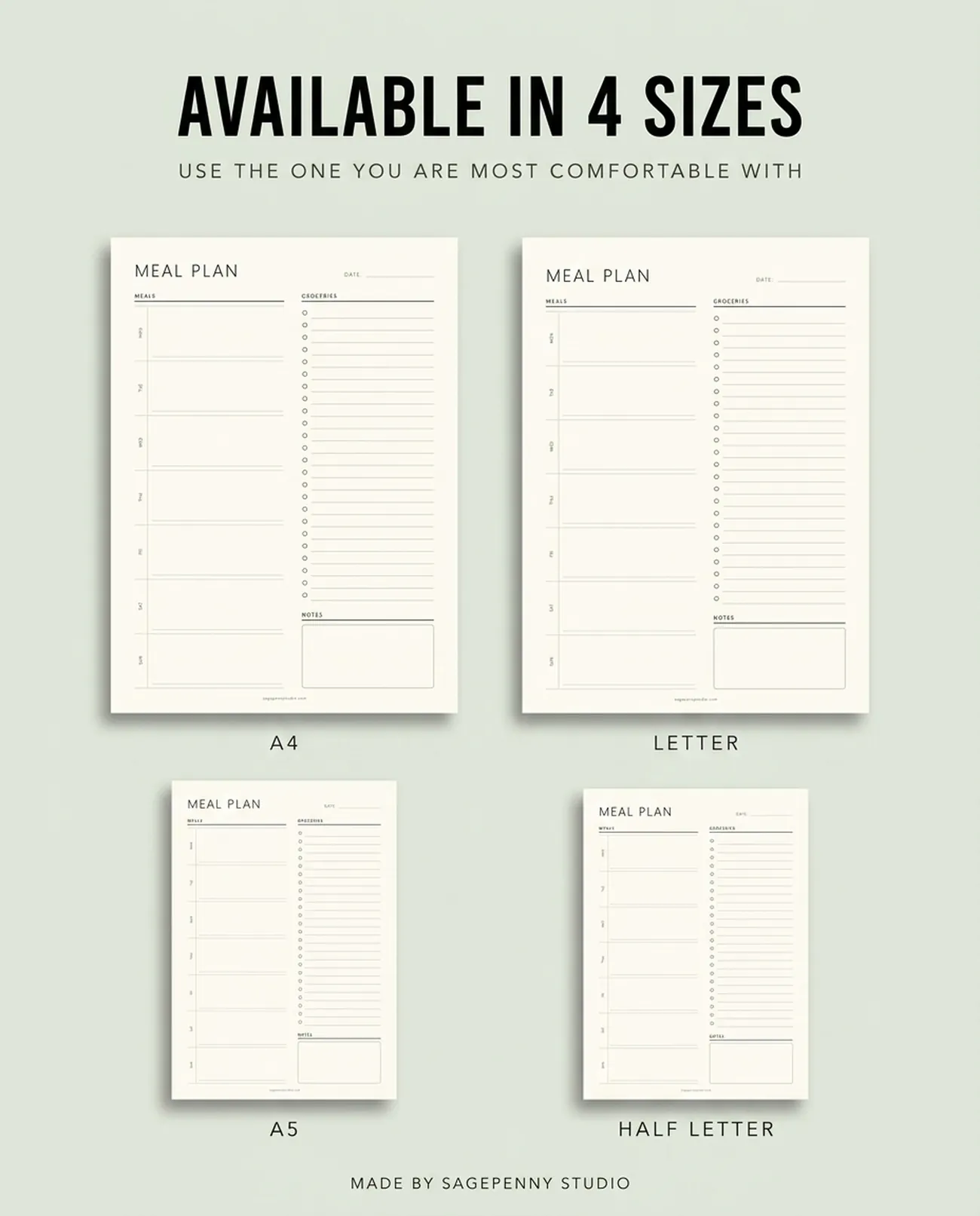 Available in 4 Sizes thumbnail