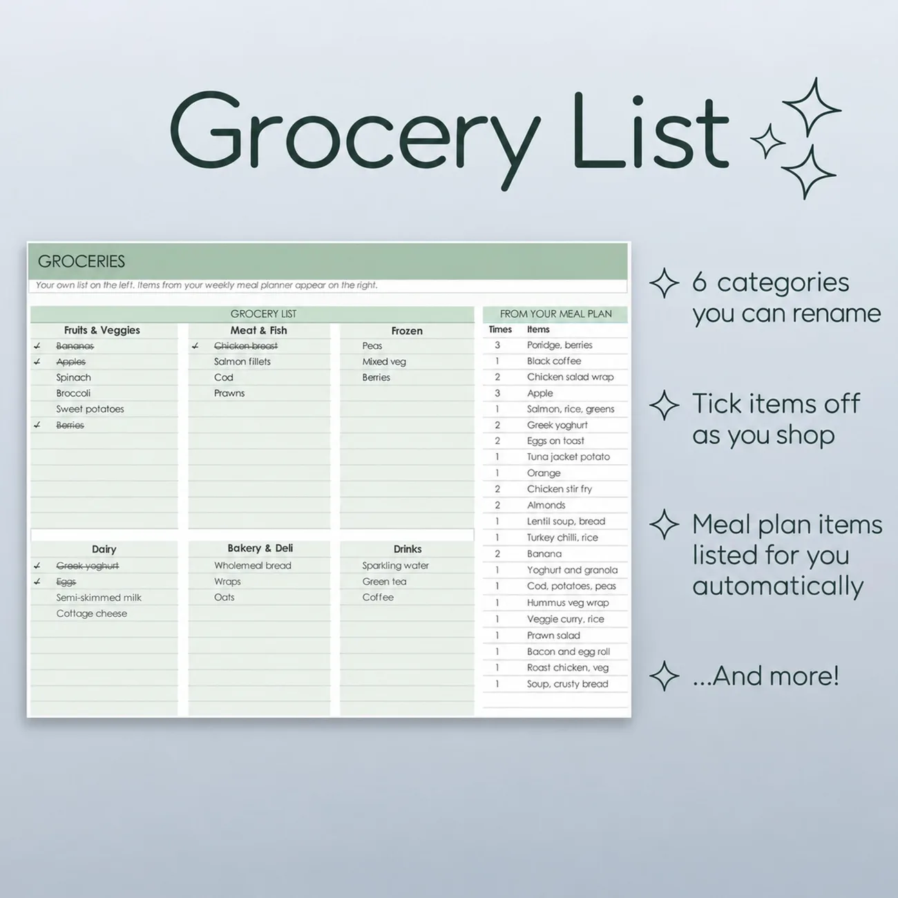 Grocery List thumbnail